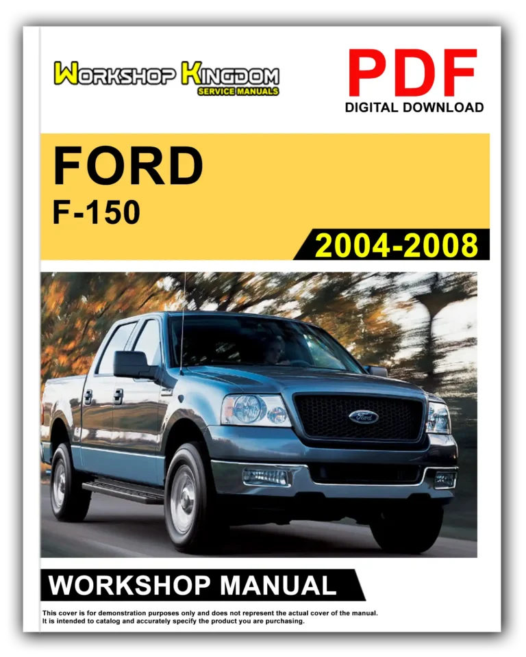 FORD F-150 (2004-2008) Workshop Repair Service Manual – English – PDF Download