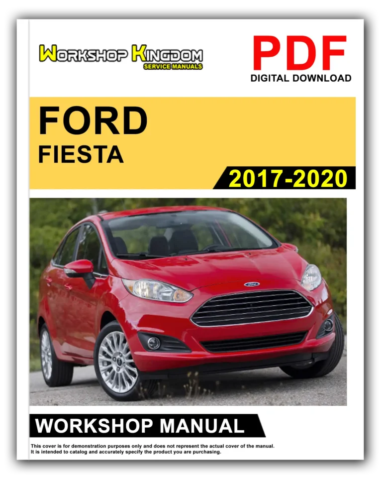 FORD FIESTA (2017-2020) Workshop Repair Service Manual – English – PDF Download