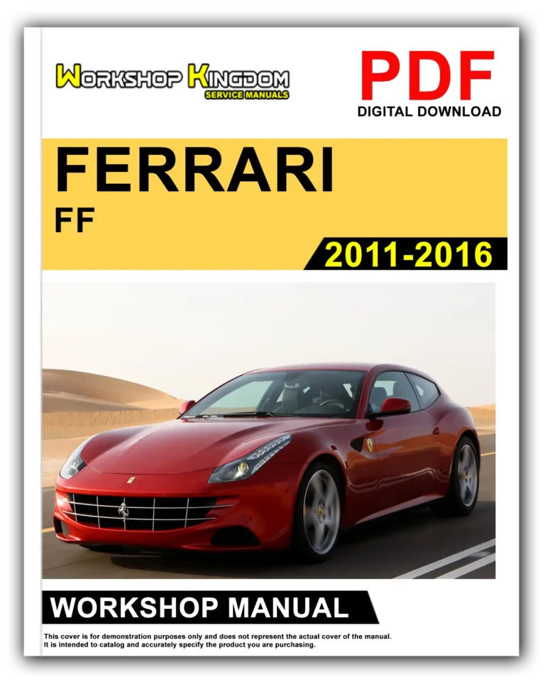 FERRARI FF (2011-2016) Workshop Repair Service Manual – English – PDF Download