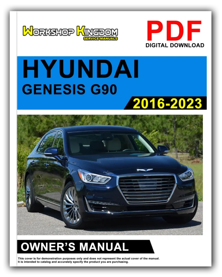 HYUNDAI GENESIS G90 (2016-2023) Owner’s Manual – English – PDF Download