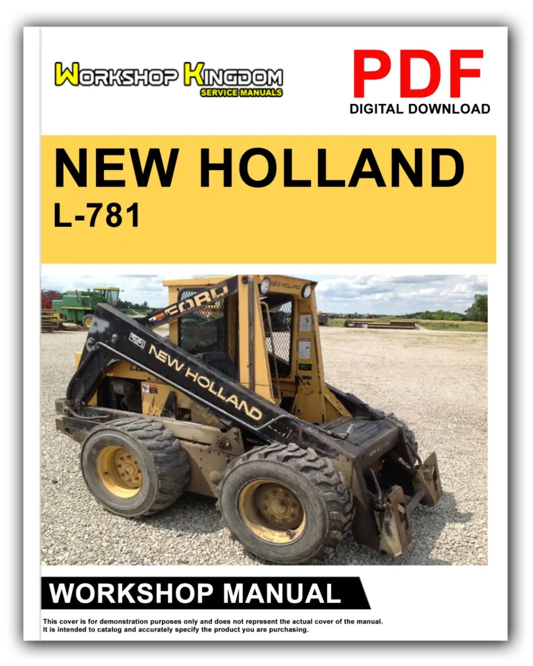 NEW HOLLAND L-781 L-784 L-785 Workshop Repair Service Manual – English – PDF Download