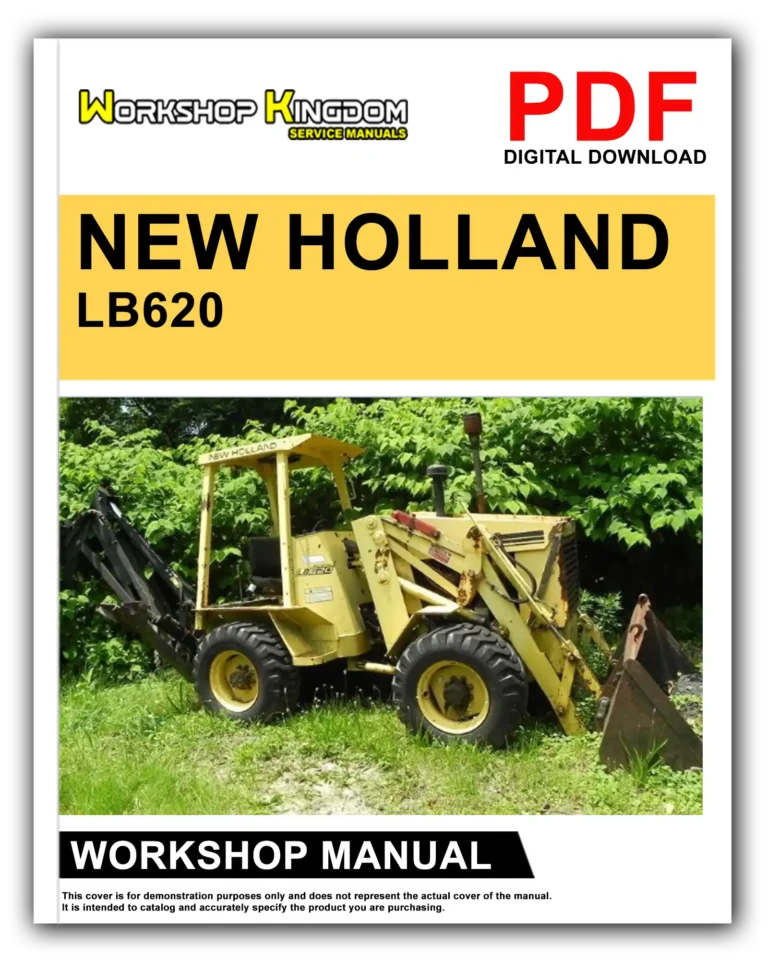 NEW HOLLAND LB620 Workshop Repair Service Manual – English – PDF Download