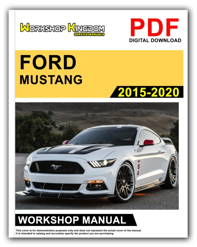 FORD MUSTANG (2015-2020) Workshop Repair Service Manual – English – PDF Download