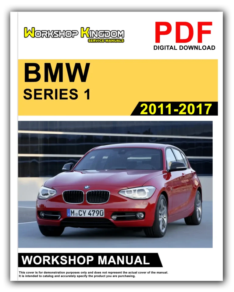 BMW SERIES 1 (2011-2017) Workshop Repair Service Manual – English – PDF Download