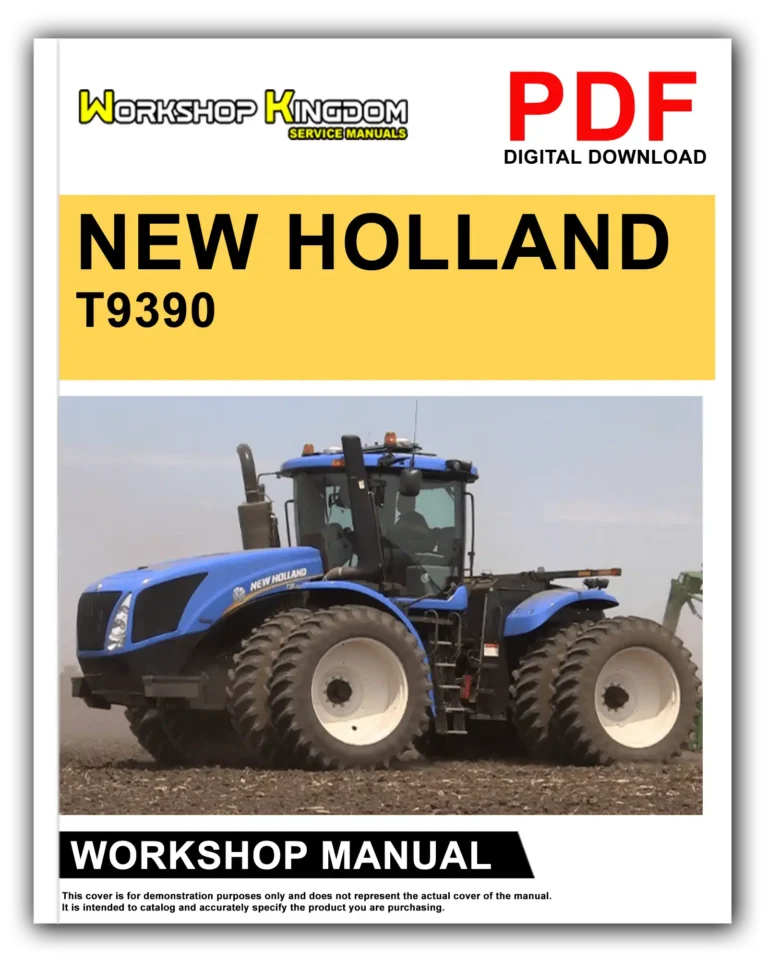 NEW HOLLAND T9390 T9450 T9505 T9560 T9615 T9670 Workshop Repair Service Manual – English – PDF Download