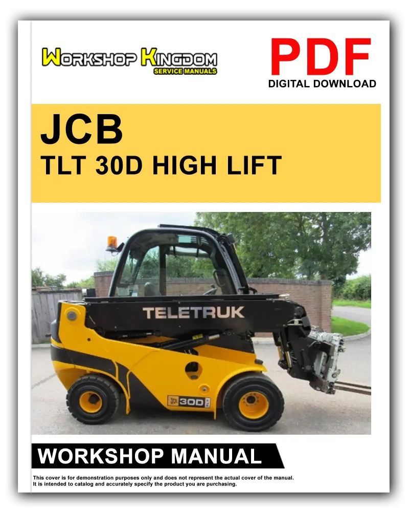 JCB TLT 30D High Lift TLT 35D Workshop Manual