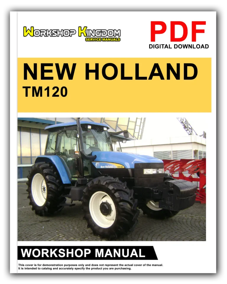 NEW HOLLAND TM120 TM130 TM140 TM155 TM175 TM190 Workshop Repair Service Manual – English – PDF Download