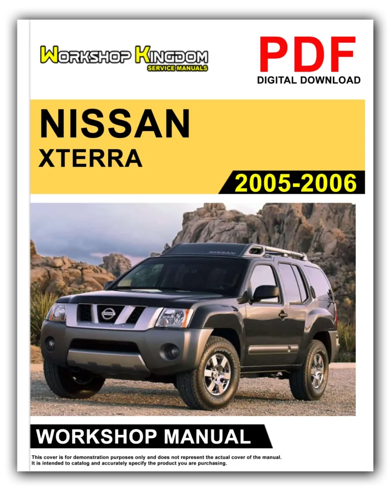 NISSAN XTERRA (2005-2006) Workshop Repair Service Manual – English – PDF Download