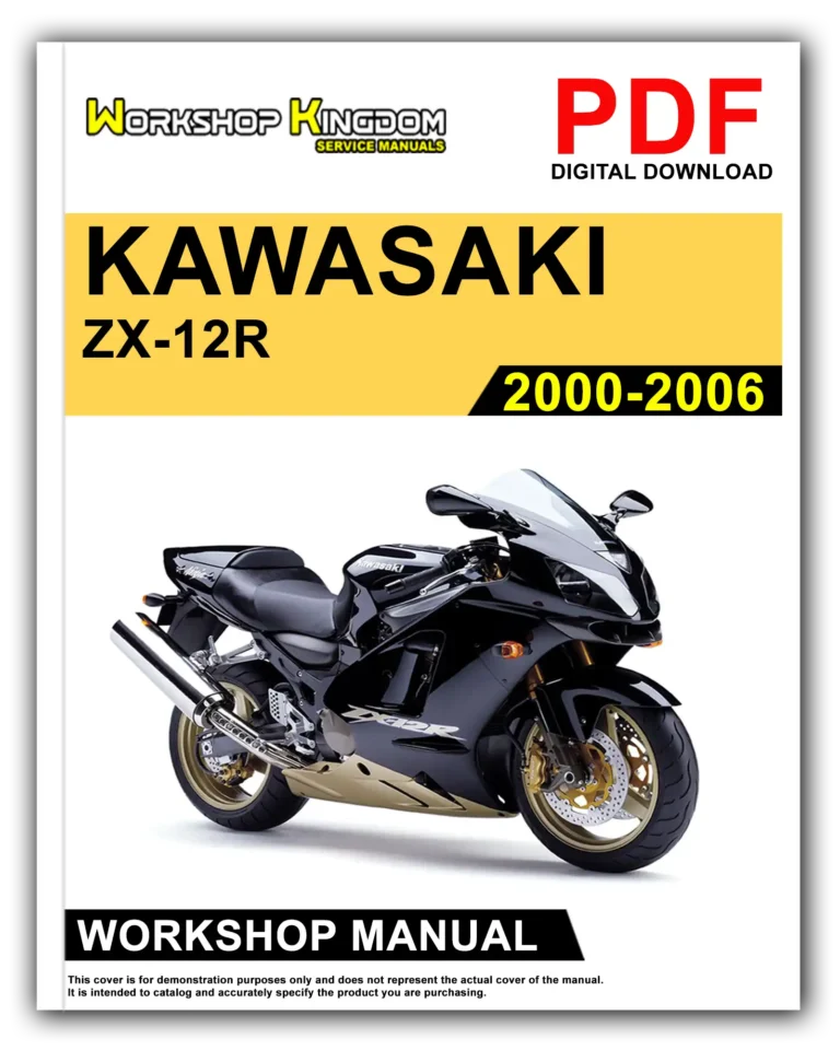 KAWASAKI ZX-12R (2000-2006) Workshop Repair Service Manual – English – PDF Download