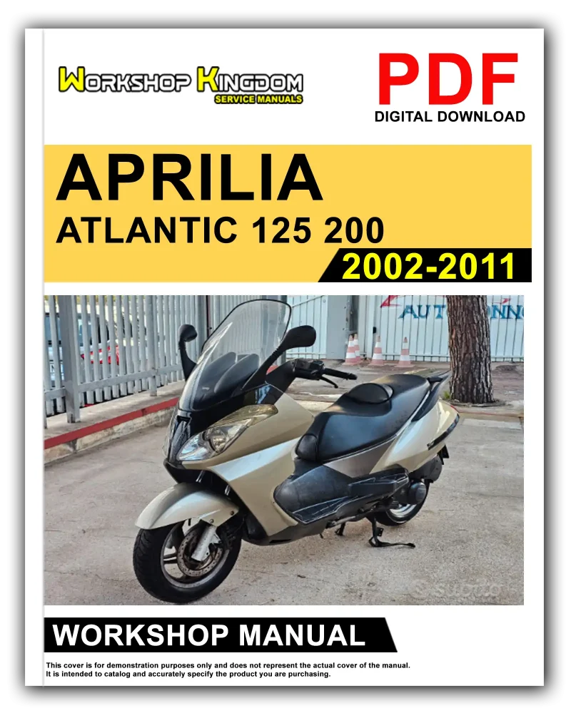 APRILIA ATLANTIC 125 Workshop Manual