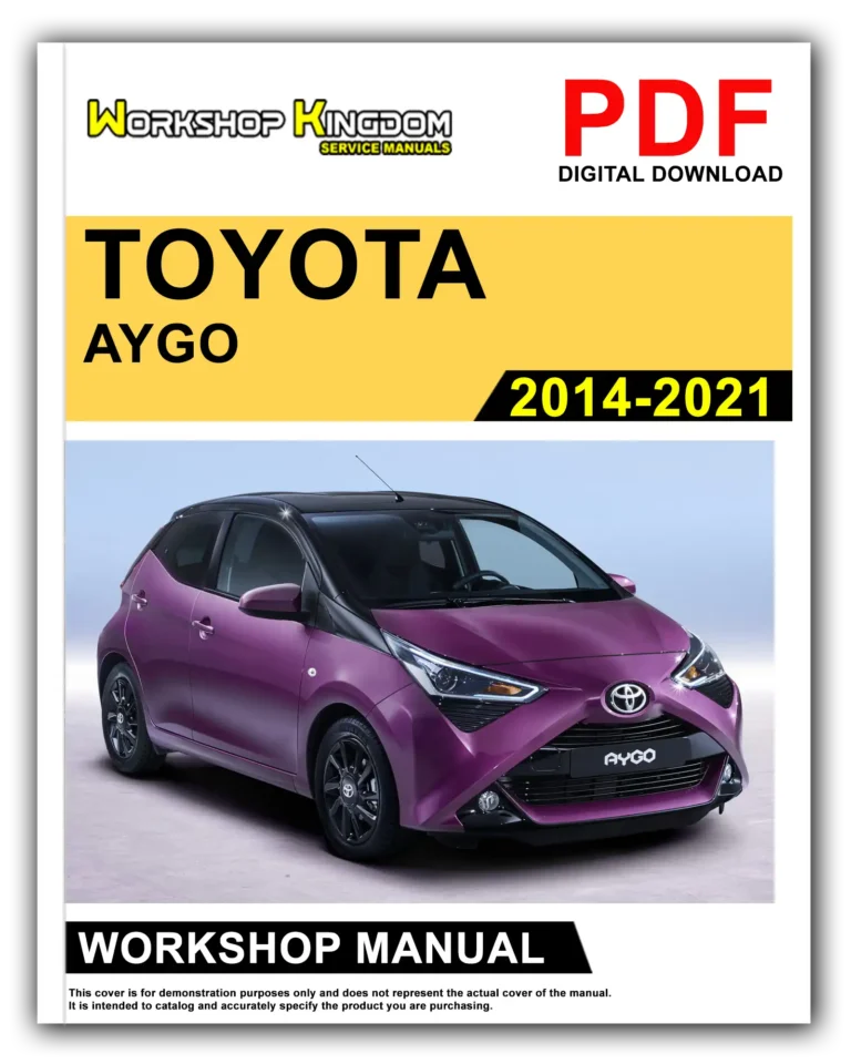 TOYOTA AYGO 2 GEN (2014-2021) Workshop Repair Service Manual – English – PDF Download