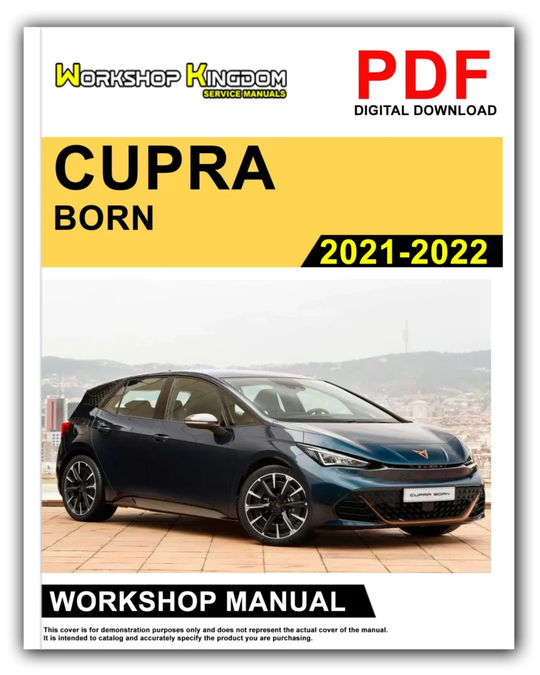 CUPRA BORN (2021-2022) Workshop Repair Service Manual – English – PDF Download