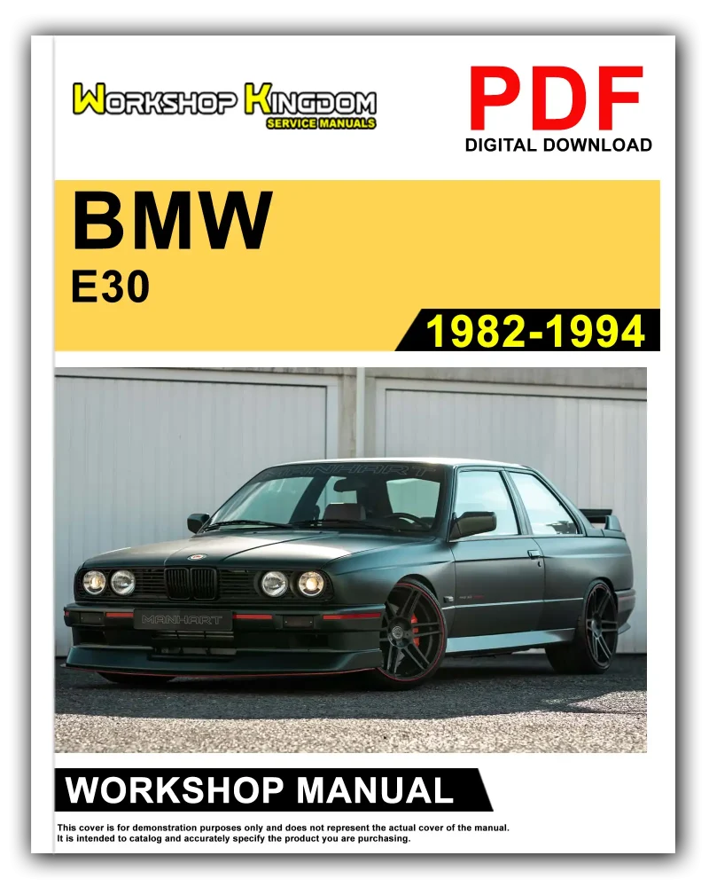 BMW E30 Workshop Manual
