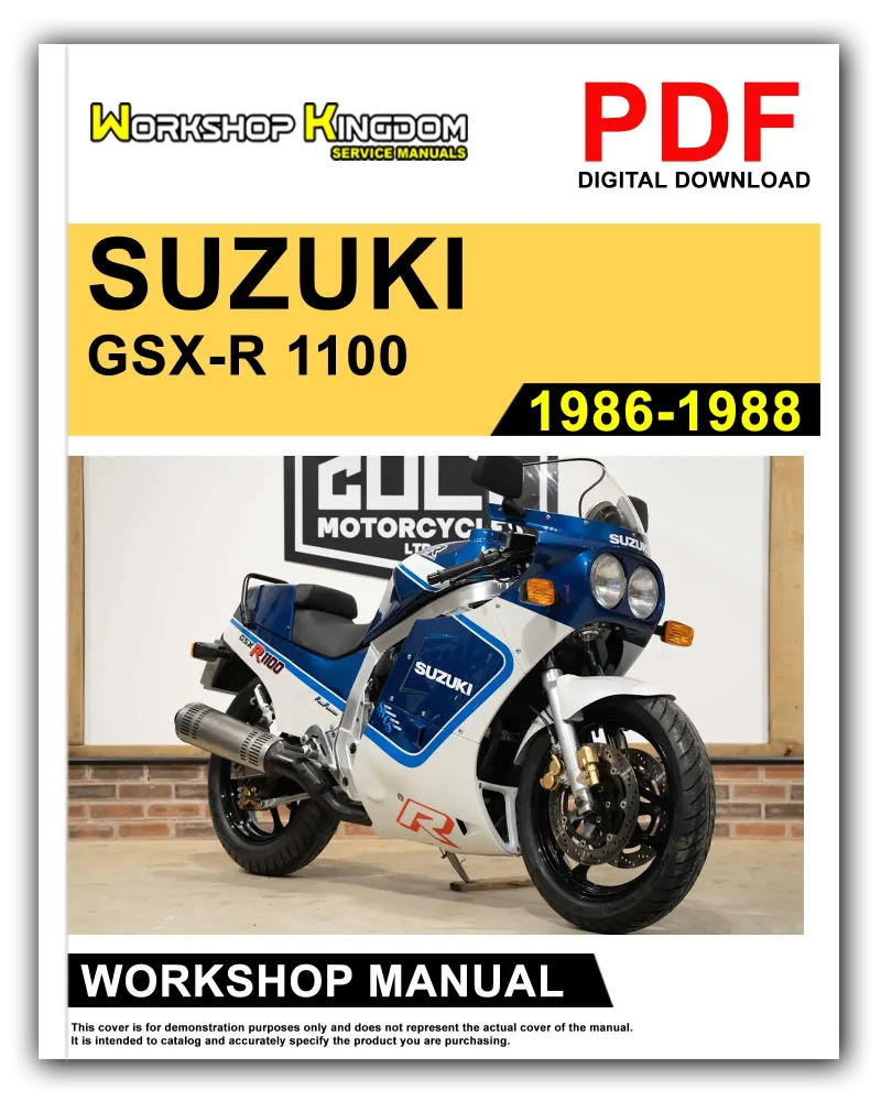 SUZUKI GSX R 1100 Workshop Manual