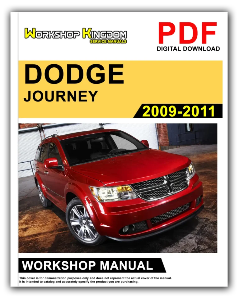DODGE JOURNEY (2009-2011) Workshop Repair Service Manual – English – PDF Download