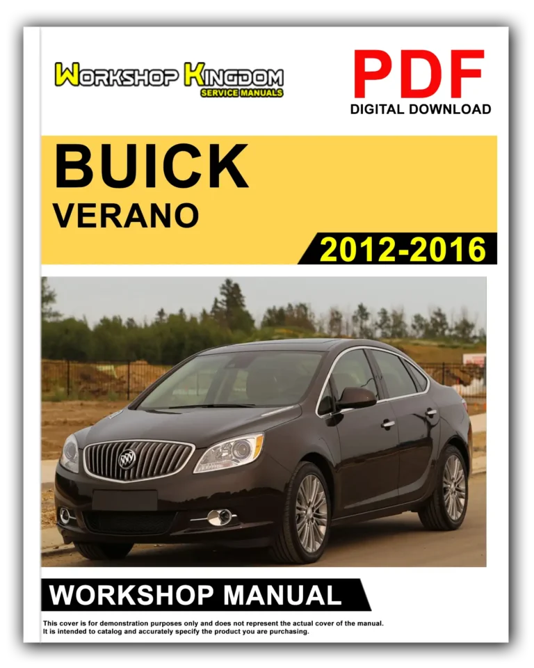 BUICK VERANO (2012-2016) Workshop Repair Service Manual – English – PDF Download