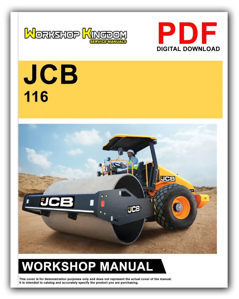 JCB 116 116D 116DD VM116 Workshop Manual