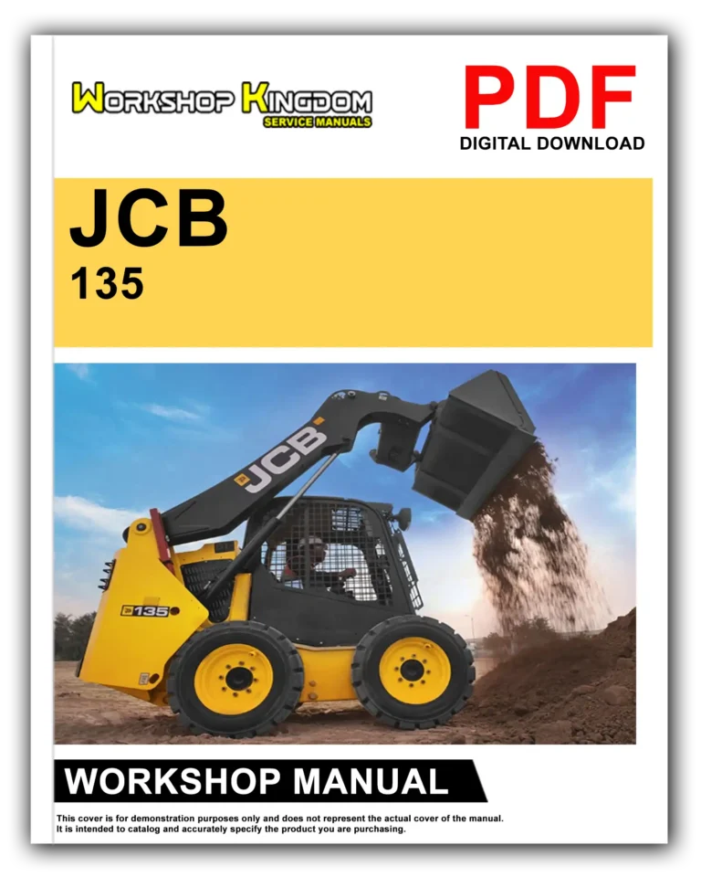 JCB 135 155 175 190 205 – 150T 190T 205T Workshop Repair Service Manual – English – PDF Download
