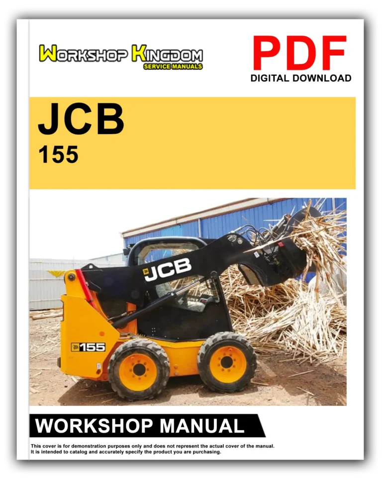 JCB 135 155 175 190 205 Workshop Repair Service Manual – English – PDF Download