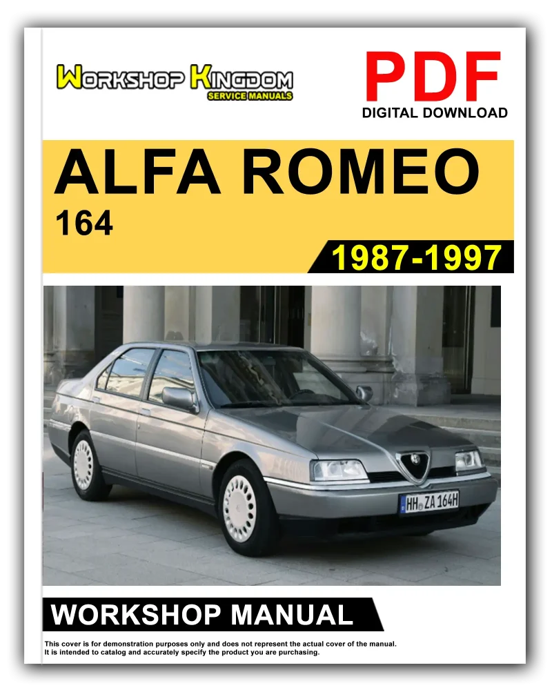 ALFA ROMEO 164 (1987-1997) Workshop Repair Service Manual - English - PDF Download