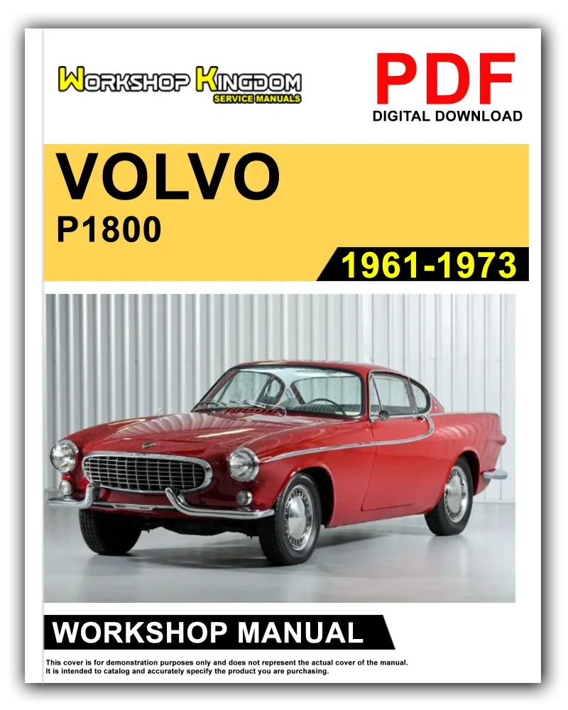 VOLVO P1800 Workshop Manual