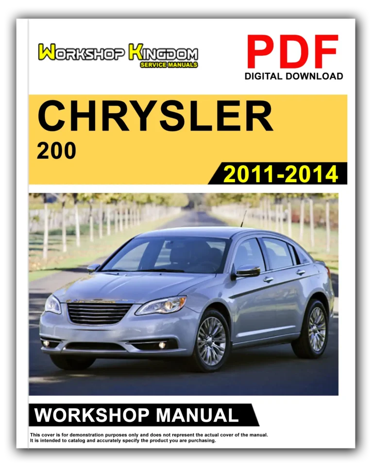 CHRYSLER 200 (2011-2014) Workshop Repair Service Manual – English – PDF Download