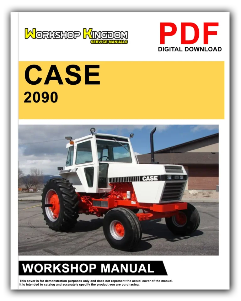 CASE 2090 2290 2390 2590 2094 2294 2394 2594 Workshop Repair Service Manual – English – PDF Download