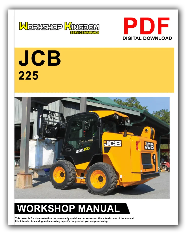 JCB 225 225T 260 260T 280 300 300T 320T 330 Workshop Repair Service Manual – English – PDF Download