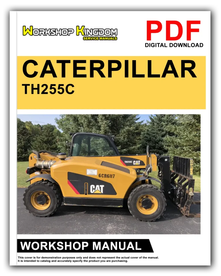 CATERPILLAR TH255C Workshop Repair Service Manual – English – PDF Download