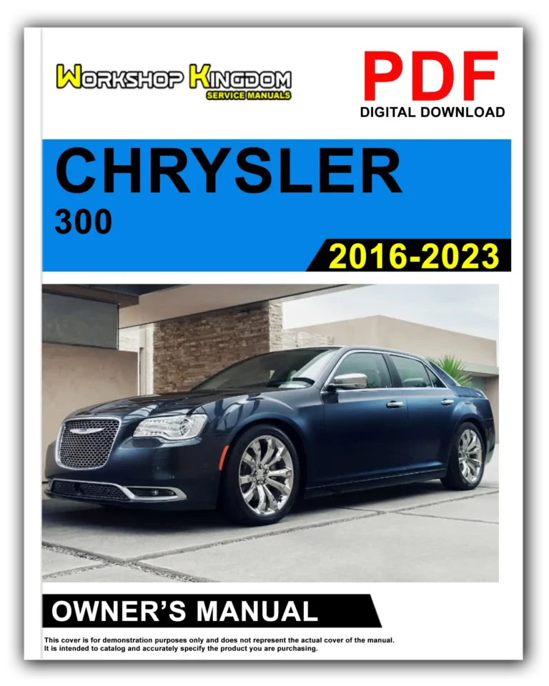 CHRYSLER 300 (2016-2023) Owner’s Manual – English – PDF Download