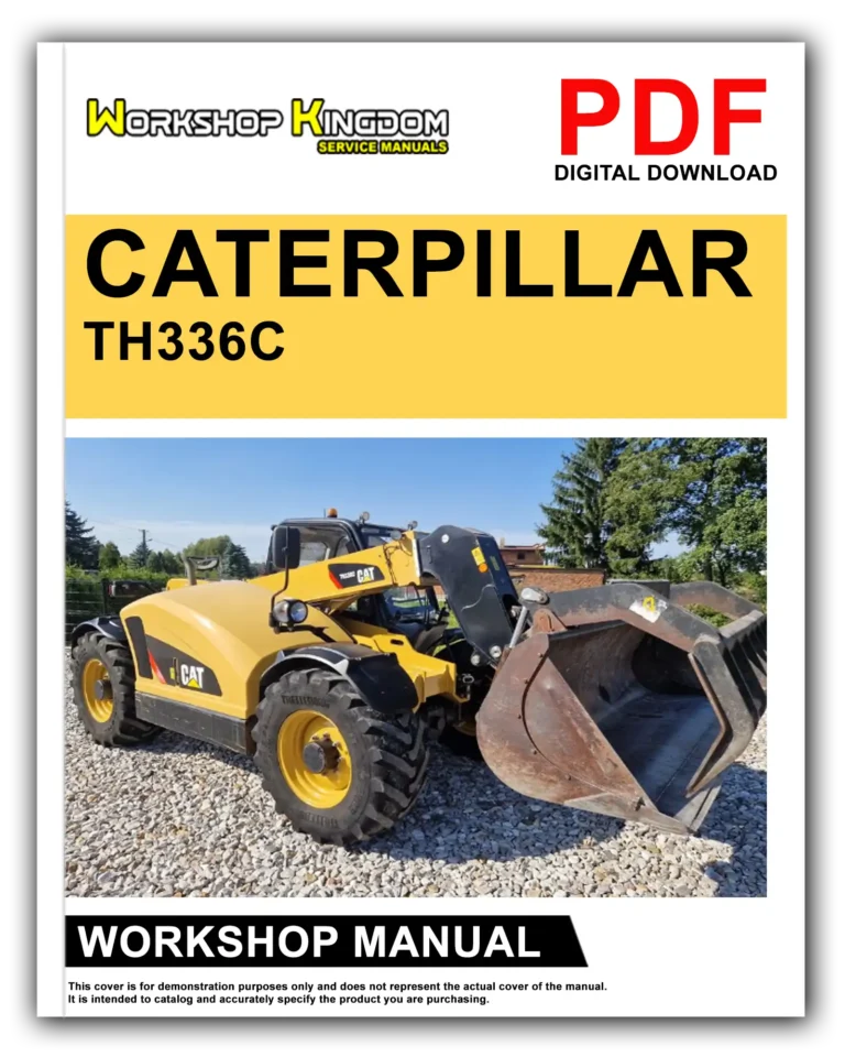 CATERPILLAR TH336C Workshop Repair Service Manual – English – PDF Download