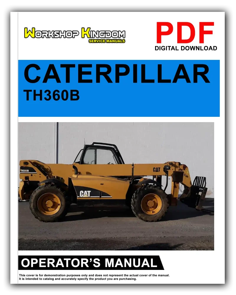 CATERPILLAR TH360B Operator's Manual