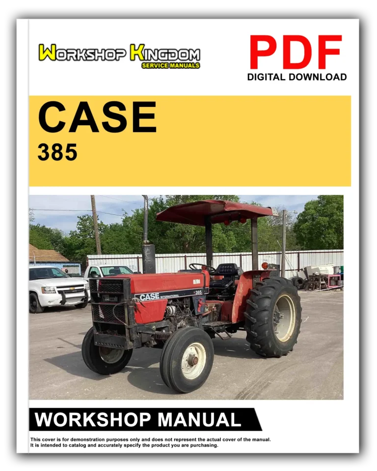 CASE 385 485 585 685 885 Workshop Repair Service Manual – English – PDF Download