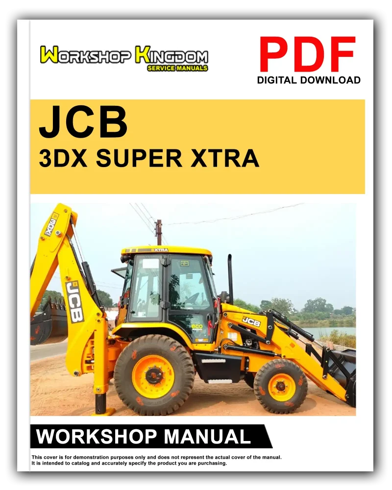 JCB 3DX SUPER XTRA 4DX Workshop Manual