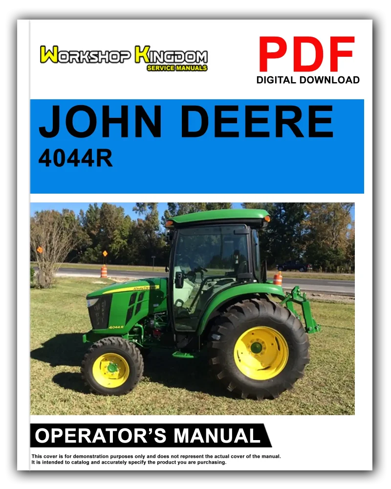 JOHN DEERE 4044 4052 4066 M R Operator's Manual