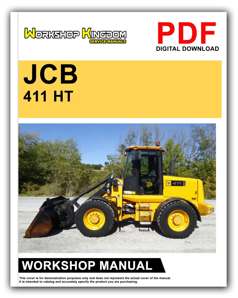 JCB 411HT 413S 417HT Workshop Manual