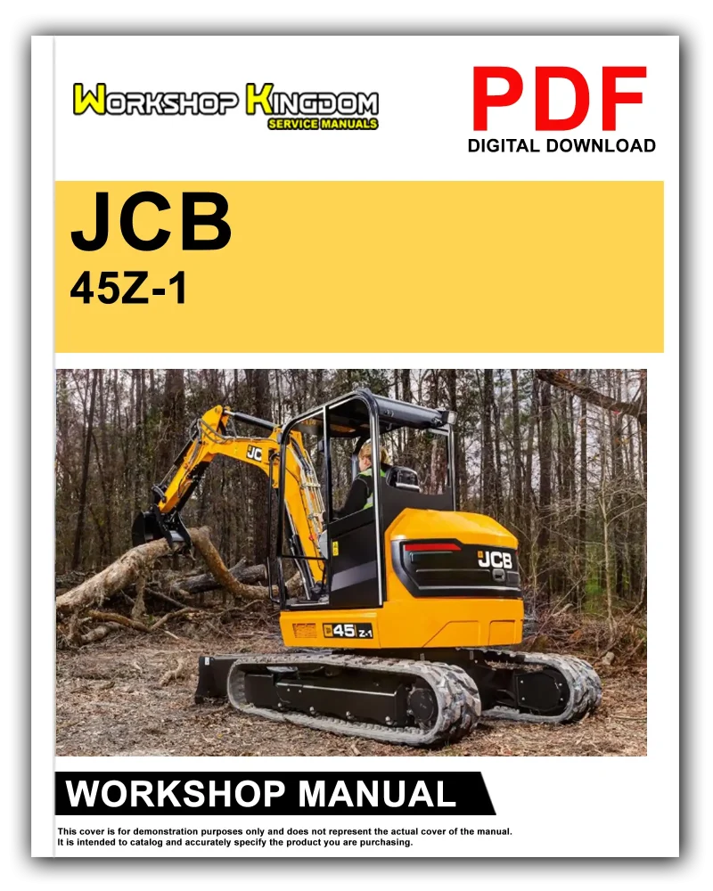 JCB 45Z-1 48Z-1 51R-1 Workshop Manual
