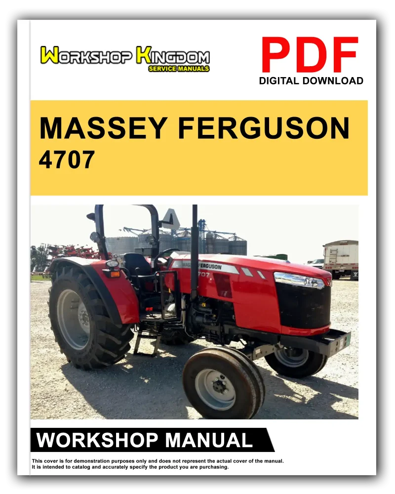 MASSEY FERGUSON 4707 Workshop Manual