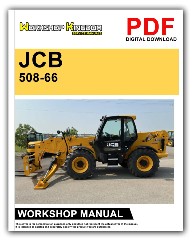 JCB 508-66 509-45 510-44 510-55 Workshop Repair Service Manual – English – PDF Download