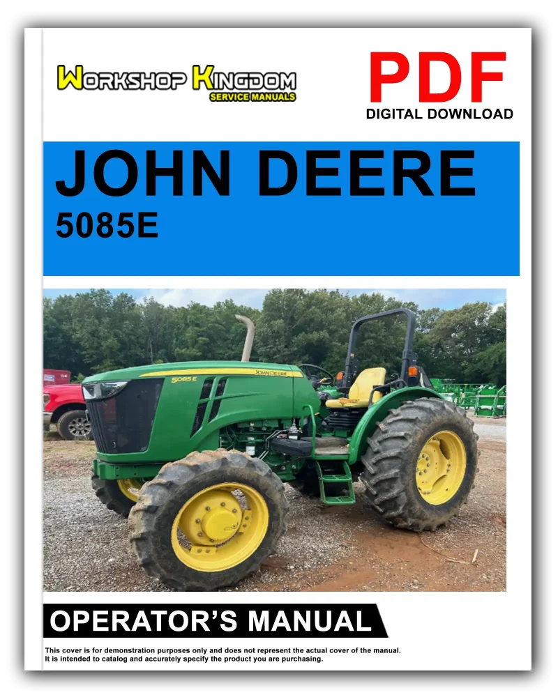 JOHN DEERE 5085E 5090E 5090EL 5100E Operator's Manual