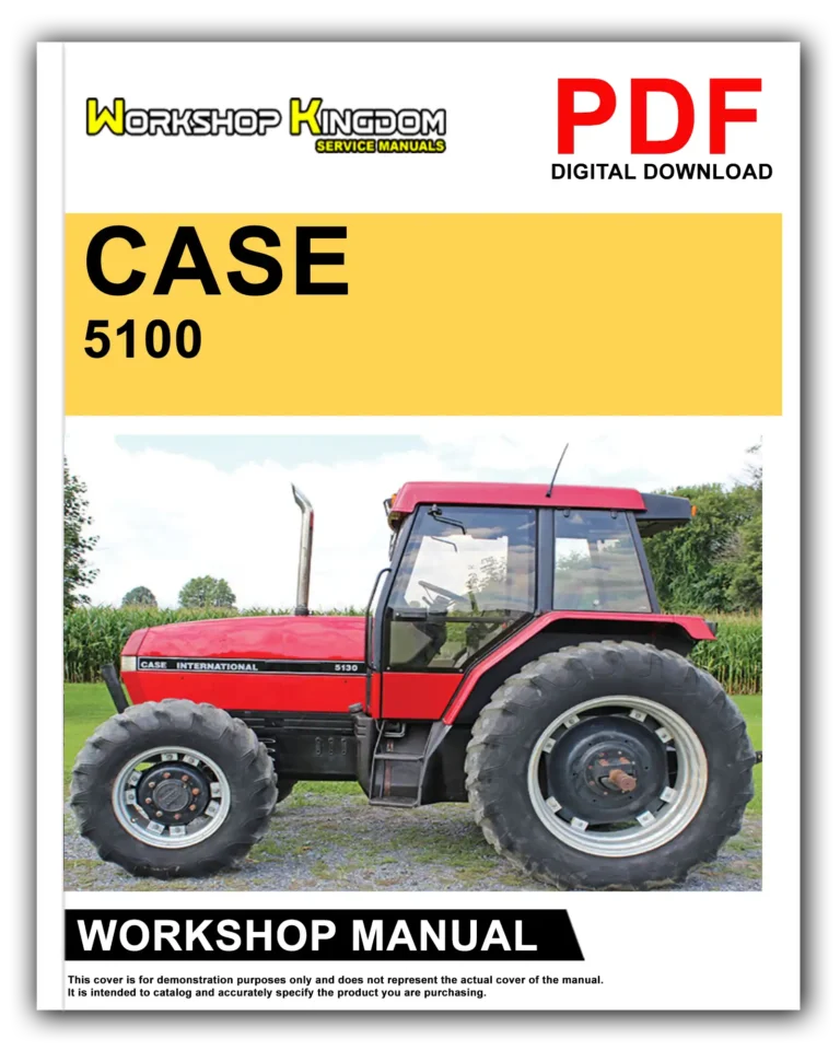CASE 5100 5120 5130 5140 Workshop Repair Service Manual – English – PDF Download