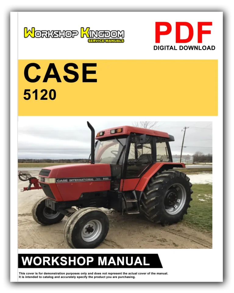 CASE 5120 5130 5140 Workshop Repair Service Manual – English – PDF Download