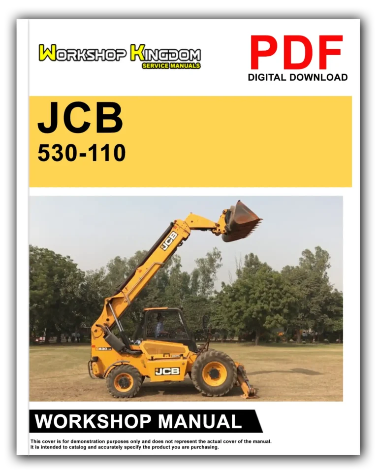 JCB 530-110 530-70 Workshop Repair Service Manual – English – PDF Download