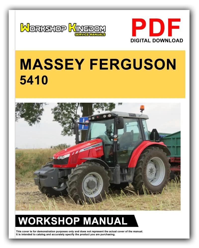 MASSEY FERGUSON 5410 Workshop Manual