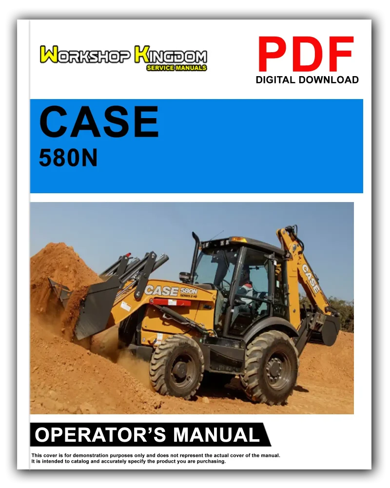 CASE 580N 580SN-WT 580SN 590SN Operator's Manual