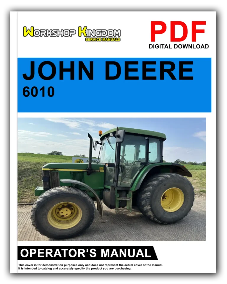 JOHN DEERE 6010 6110 6210 6310 6410 Operator’s Manual – English – PDF Download