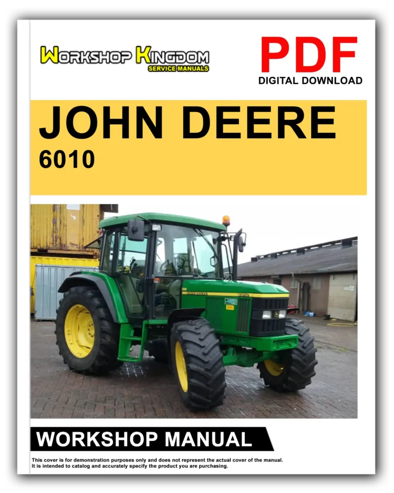 JOHN DEERE 6010 6110 6210 6310 6410 6510 6610 Workshop Repair Service Manual – English – PDF Download