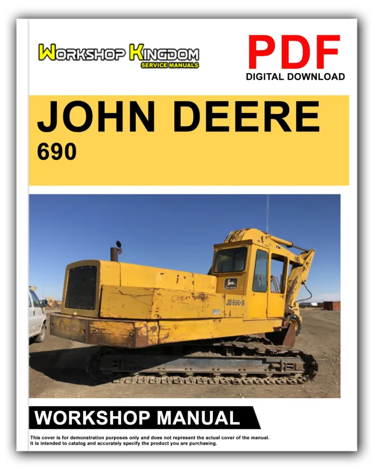 JOHN DEERE 690 690A Workshop Repair Service Manual – English – PDF Download