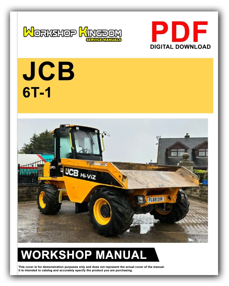 JCB 6T-1 7T-1 9T-1 Workshop Manual