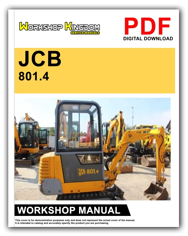JCB 801.4 Workshop Manual